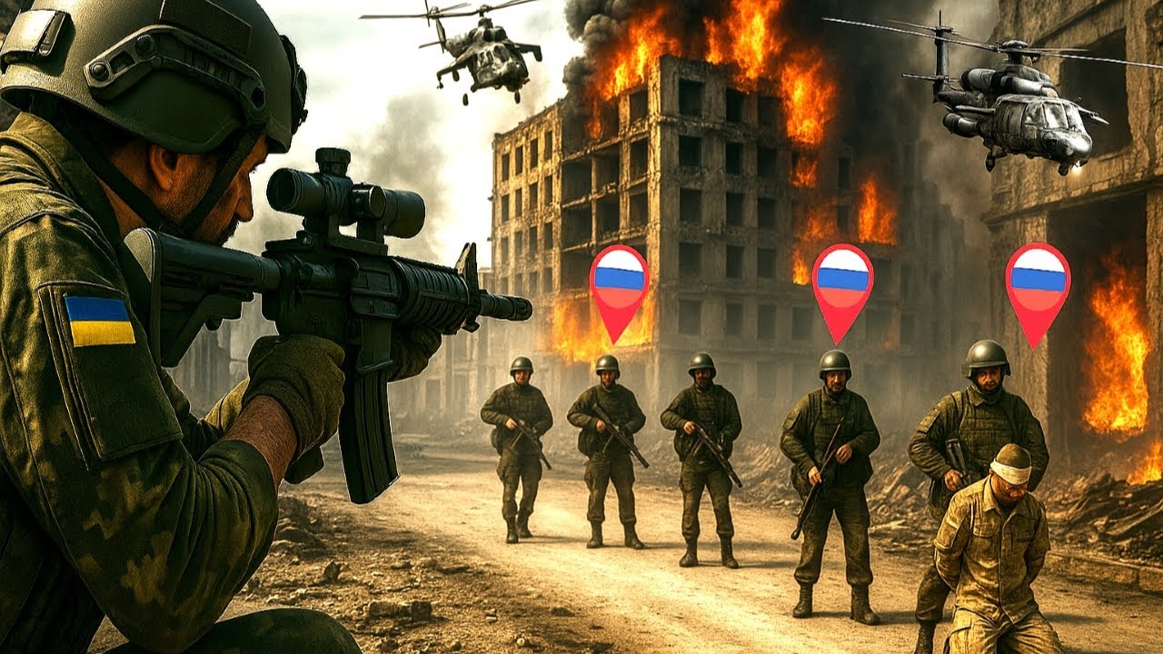 Secret Operation! Ukrainian Sniper Rescues Comrade from Execution - Arma 3