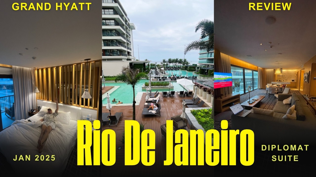 Остановитесь в единственном отеле Hyatt в Бразилии... Grand Hyatt Rio De Janeiro