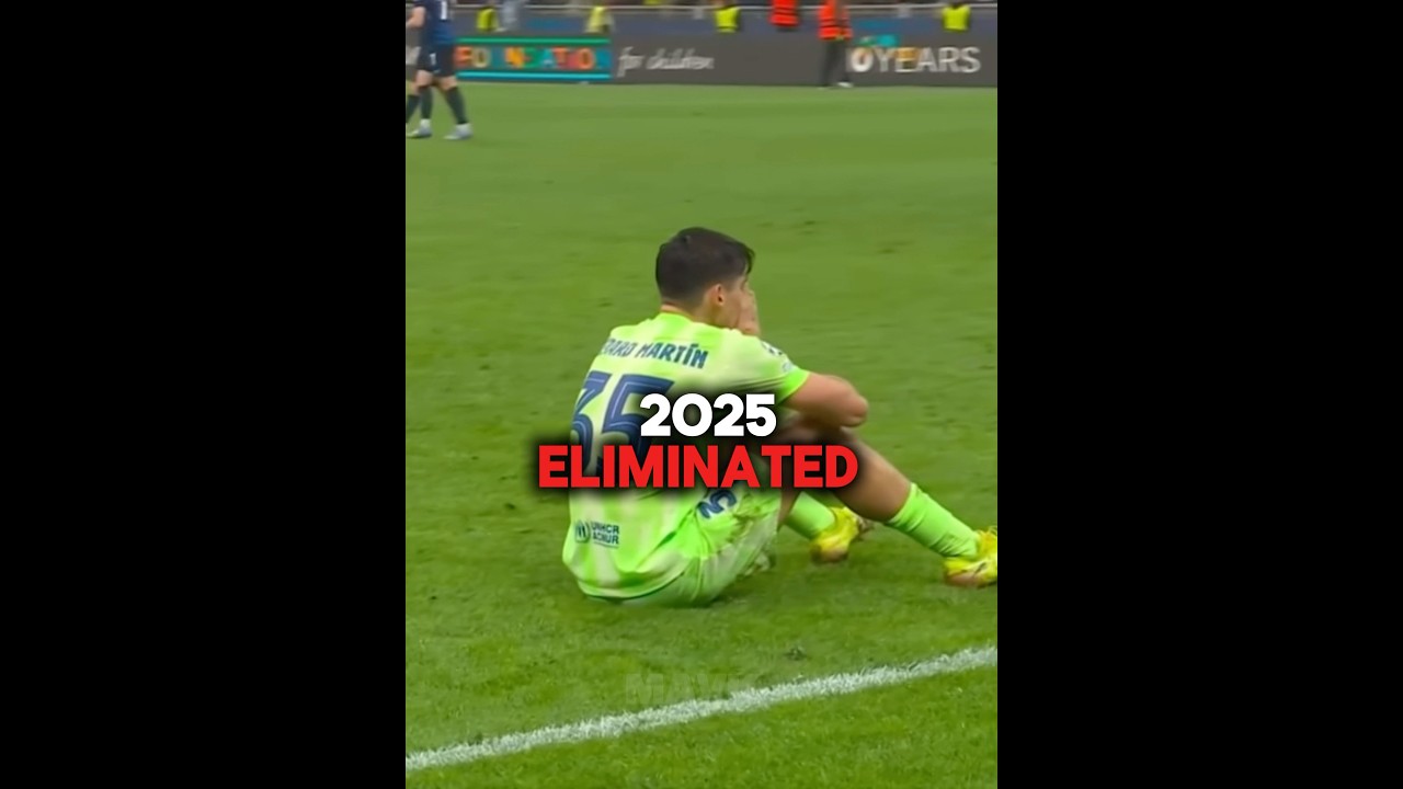 Bar&ccedil;a are eliminated 💔 Nothing&rsquo;s new 😔 #football #shorts #footballedit #barcelona #intermilan