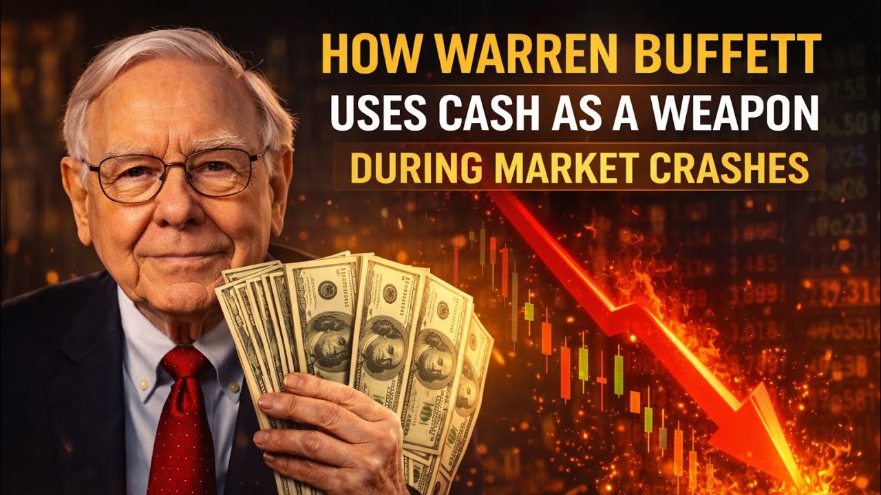 How Warren Buffett Uses Cash as a Weapon During Market Crashes