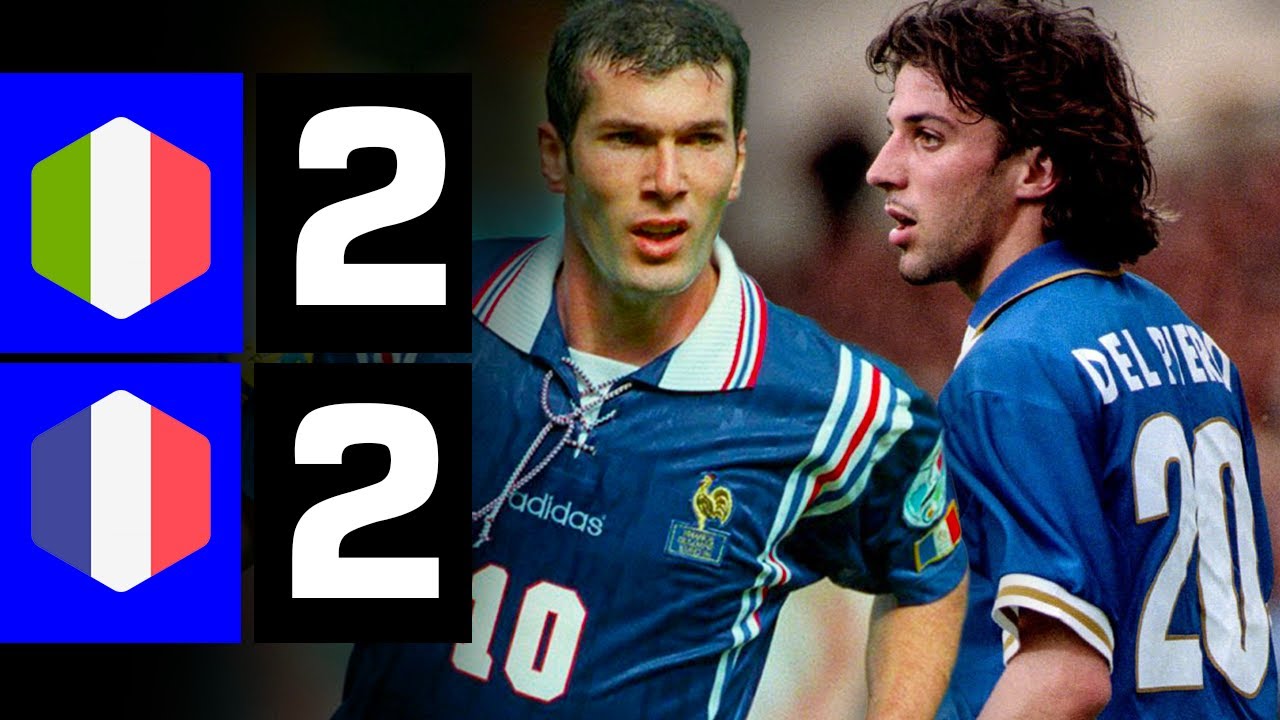 SPETTACOLO! Del Piero vs Zidane, Maldini vs Deschamps | ITALIA vs FRANCIA 1997!