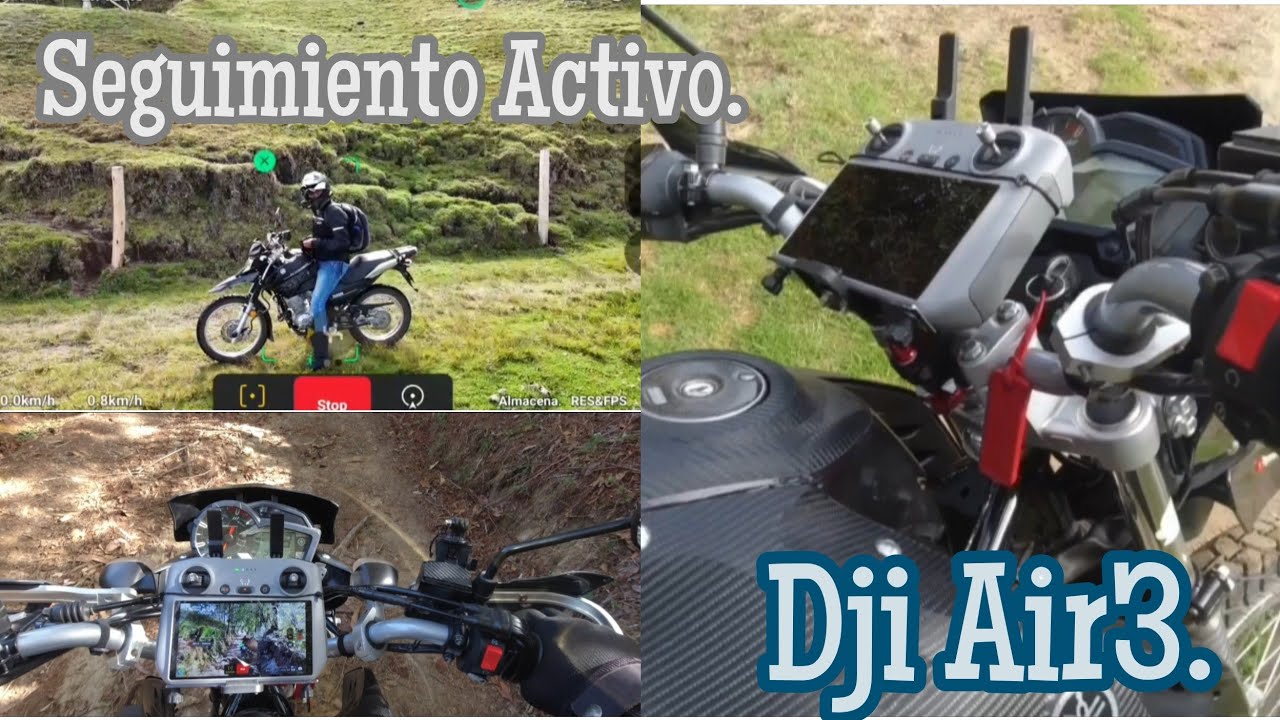 Dji Air 3. Probando sus modos de seguimiento activo. Active Track 5.0 #djiair3 #Ganaderiaymuchomas