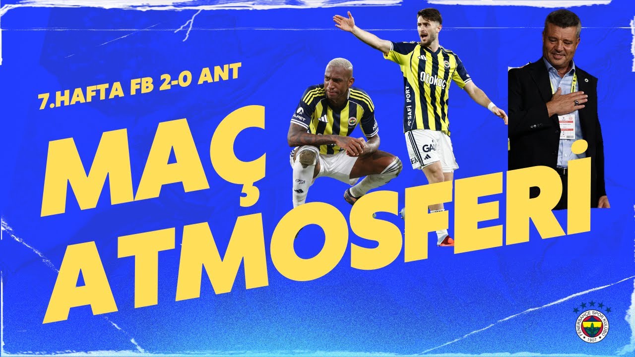 Antalya maçı tribünlerden maç atmosferi, goller ve gol sevinçleri