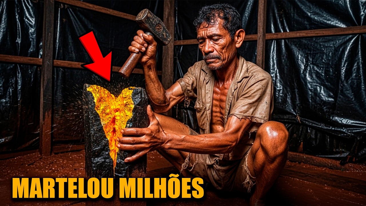 Usava como Marreta R$ 15 Milhões: Construiu 300 Barracos com Ouro Puro (1986)