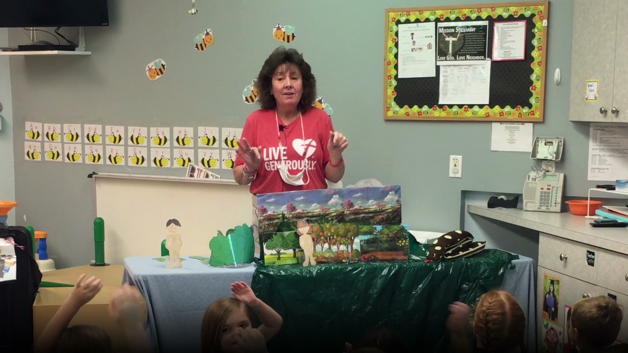 Kids' Bible Lesson, Fall of Adam & Eve