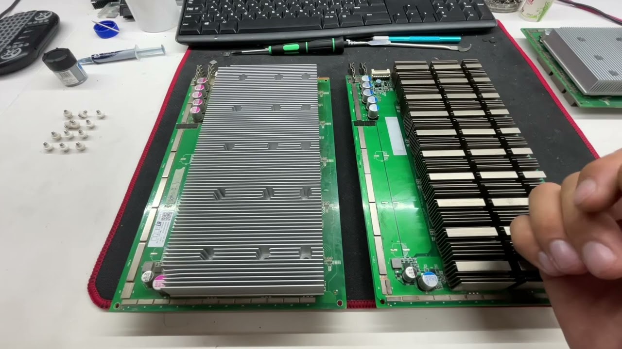 ASIC bitmain S17 T17 NBTC upgrade refit разъяснительное видео о данной переделке.