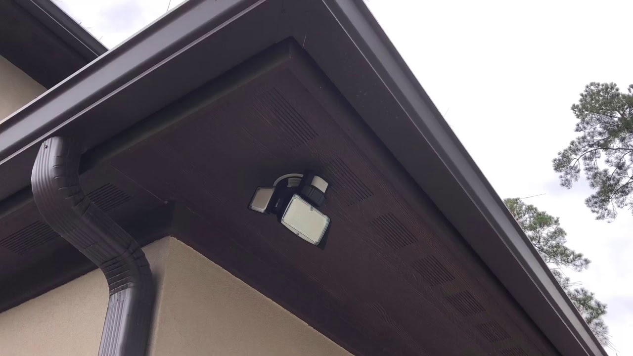 Function Test - Amico 3 Head LED Security Flood Lights Motion Sensor Outdoor Adjustable