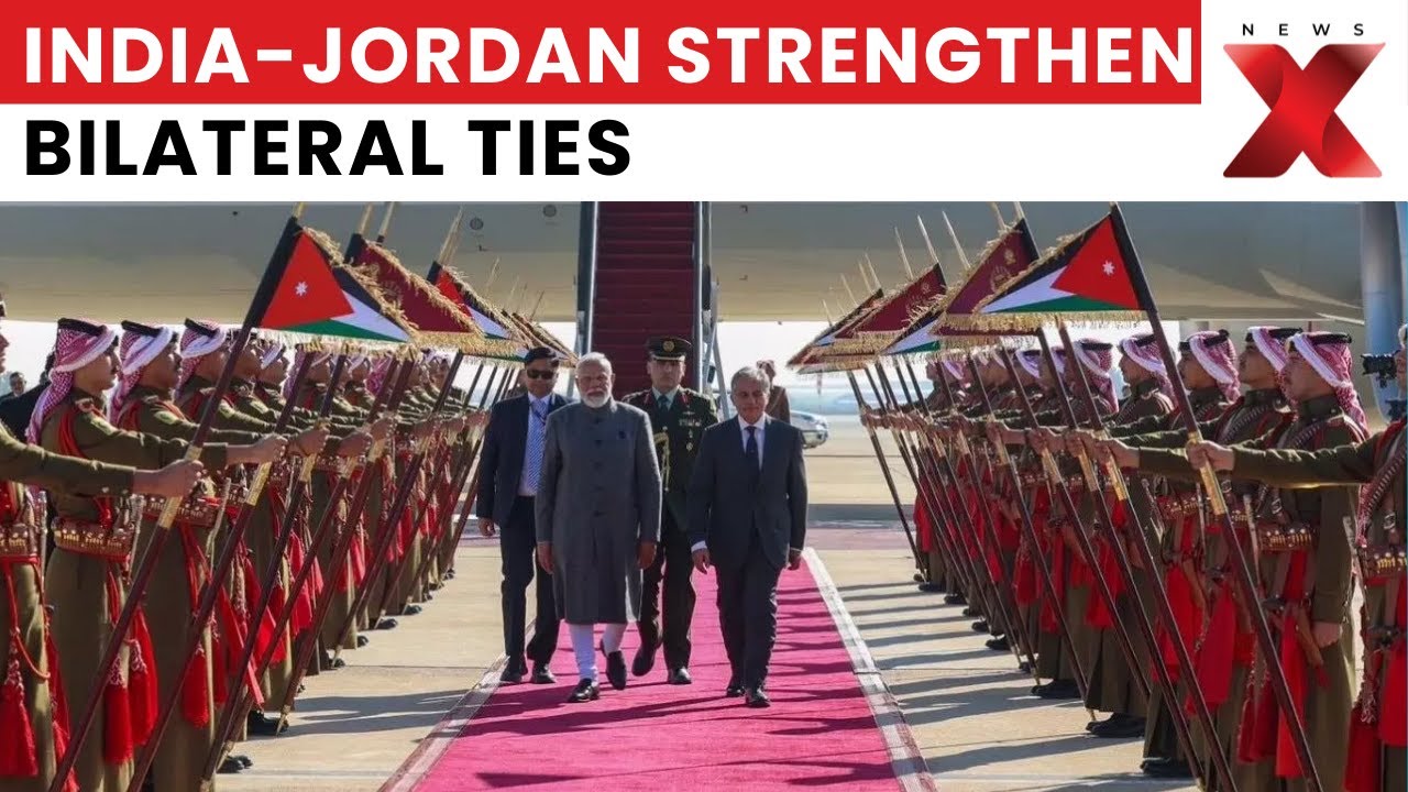 PM Modi in Jordan: Talks With King Abdullah II Mark 75 Years of Bilateral Ties