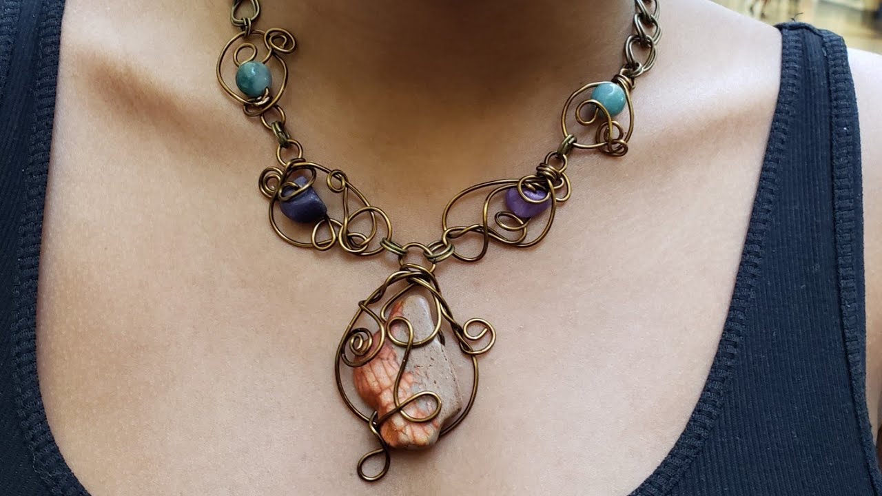 Freeform Necklace Tutorial - Eps 143