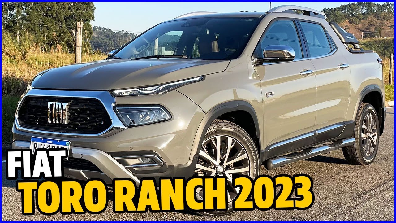 FIAT TORO RANCH 2023 4X4 DIESEL - QUAL O CONSUMO? MELHOR QUE A TORO ULTRA? VERSÃO TOP DE LINHA