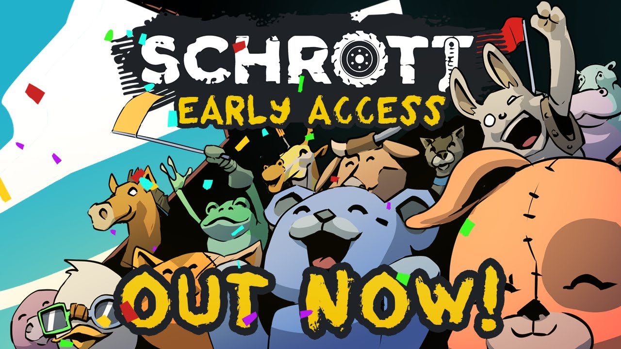 SCHROTT - Official Early Access Release Trailer | Roguelite Obstacle Racer