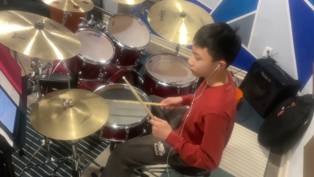 Bruno Mars Uptown Funk (Drum Cover) By Ian Feng