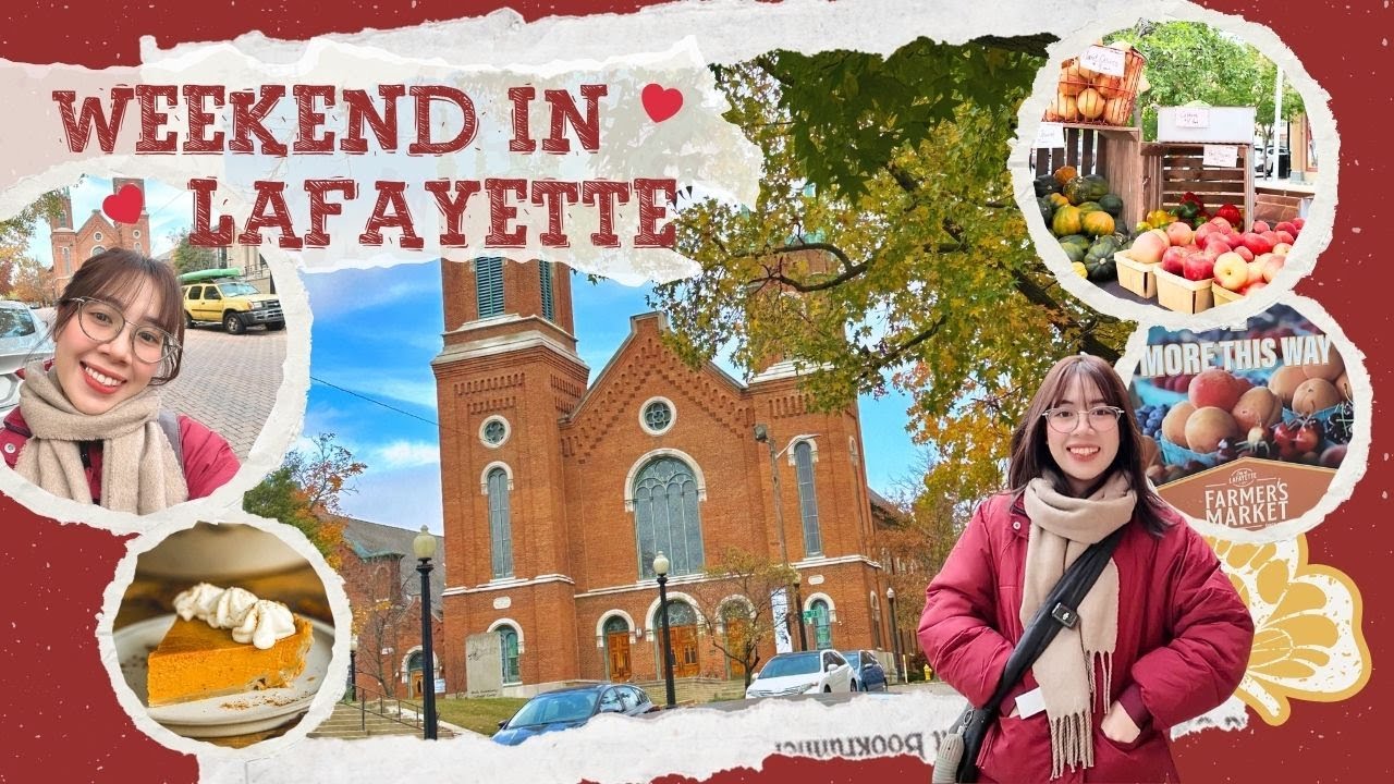 ngày cuối tuần ở Lafayette - Mỹ sẽ như thế nào? / Vlog 02 America - Call me Minhee