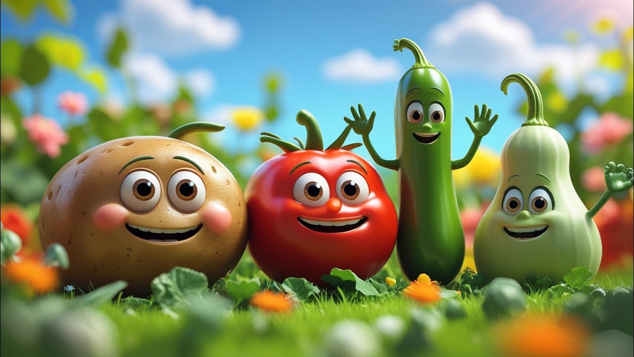 Vegetables rhymes || Kids rhymes#wonderkidsstories #usa #usakids #newyork #america #americankids