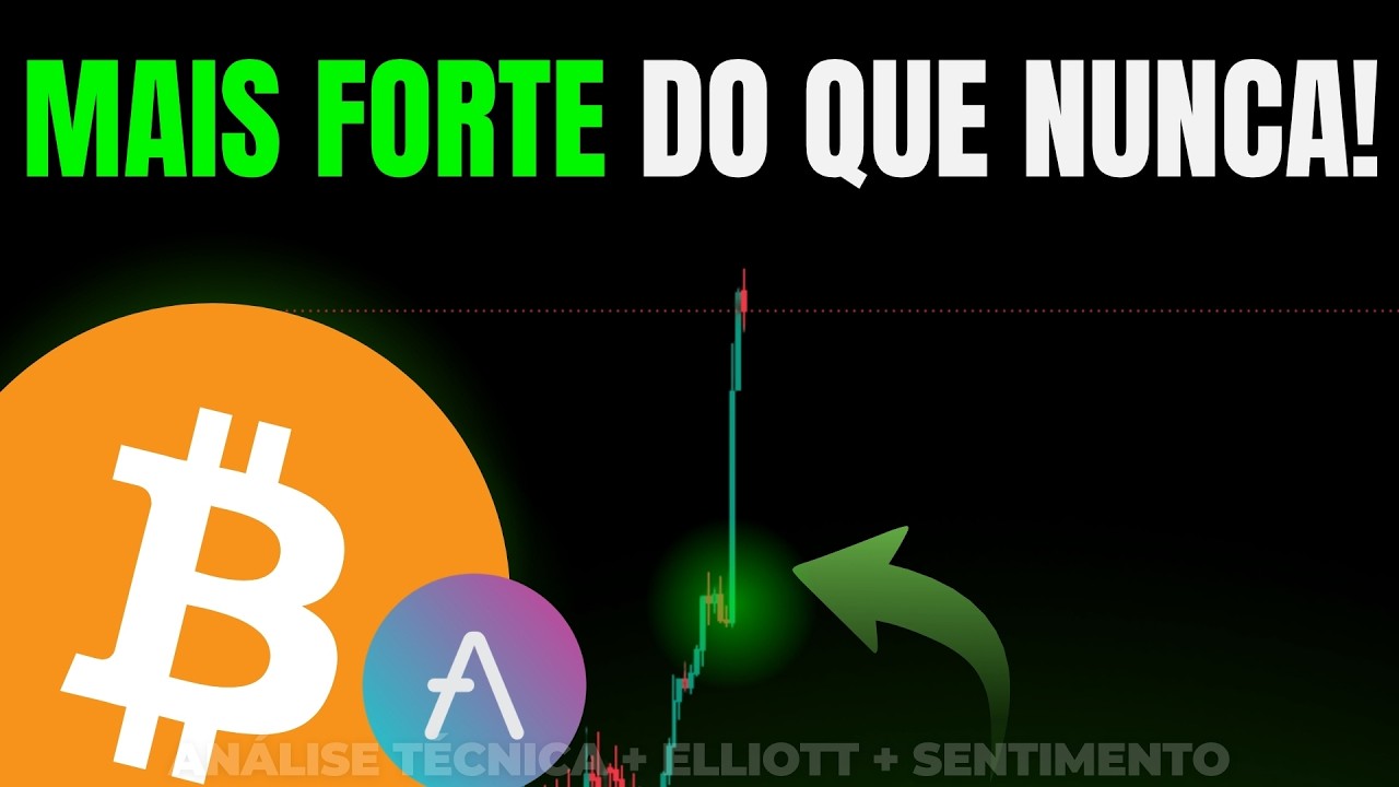 BTC e ALTCOINS VOANDO !! | An&aacute;lise bitcoin e AAVE hoje