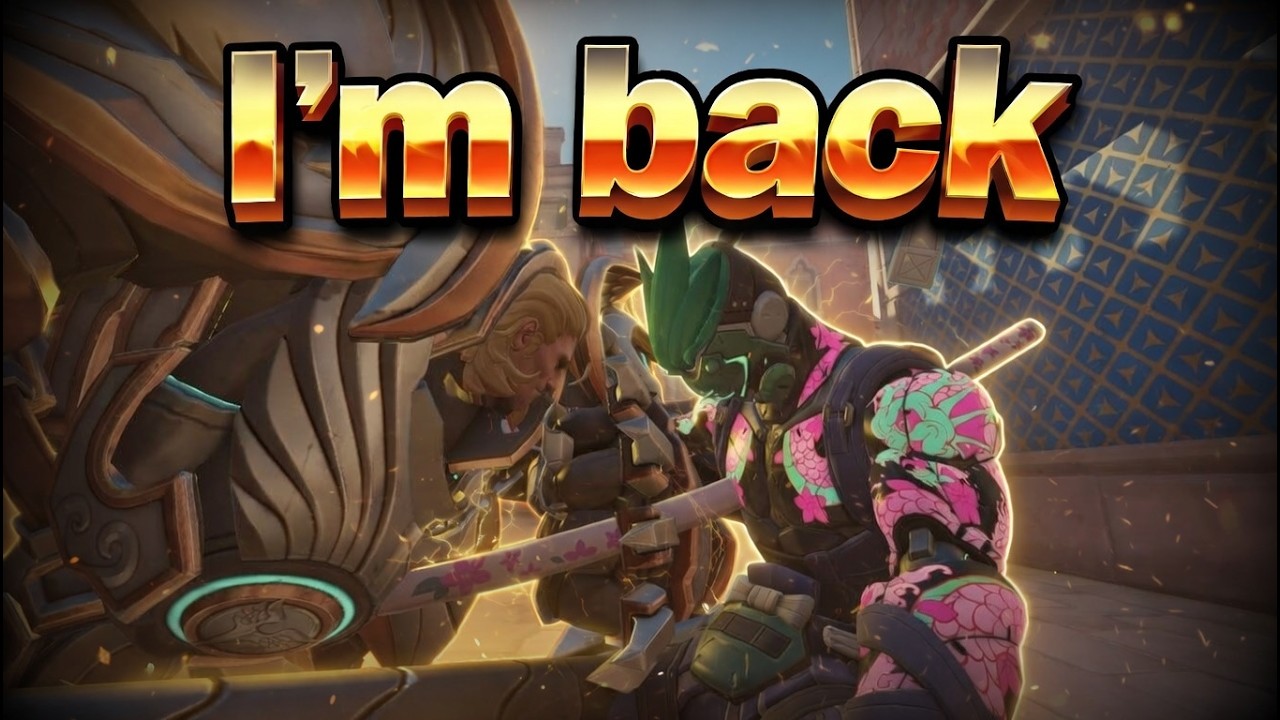 Overwatch quick play Genji gameplay (No commentary).