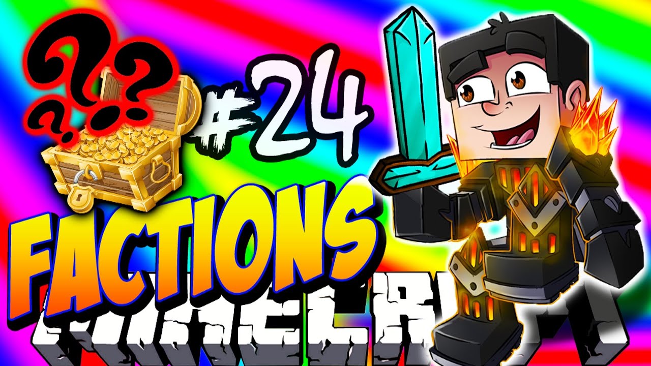 Minecraft FACTIONS VERSUS #24 'EPIC CLUE SCROLL REWARD!' - Treasure Wars S2
