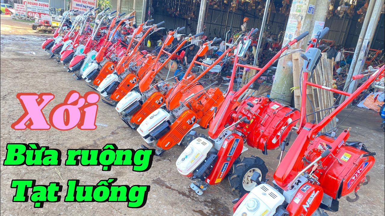 Báo Giá Máy Xới Đầu Năm 2025