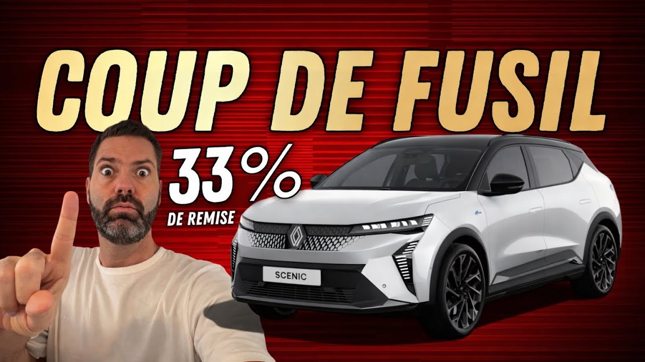 Un Renault Scenic E-Tech pour moins de 30.000&euro; NEUF 