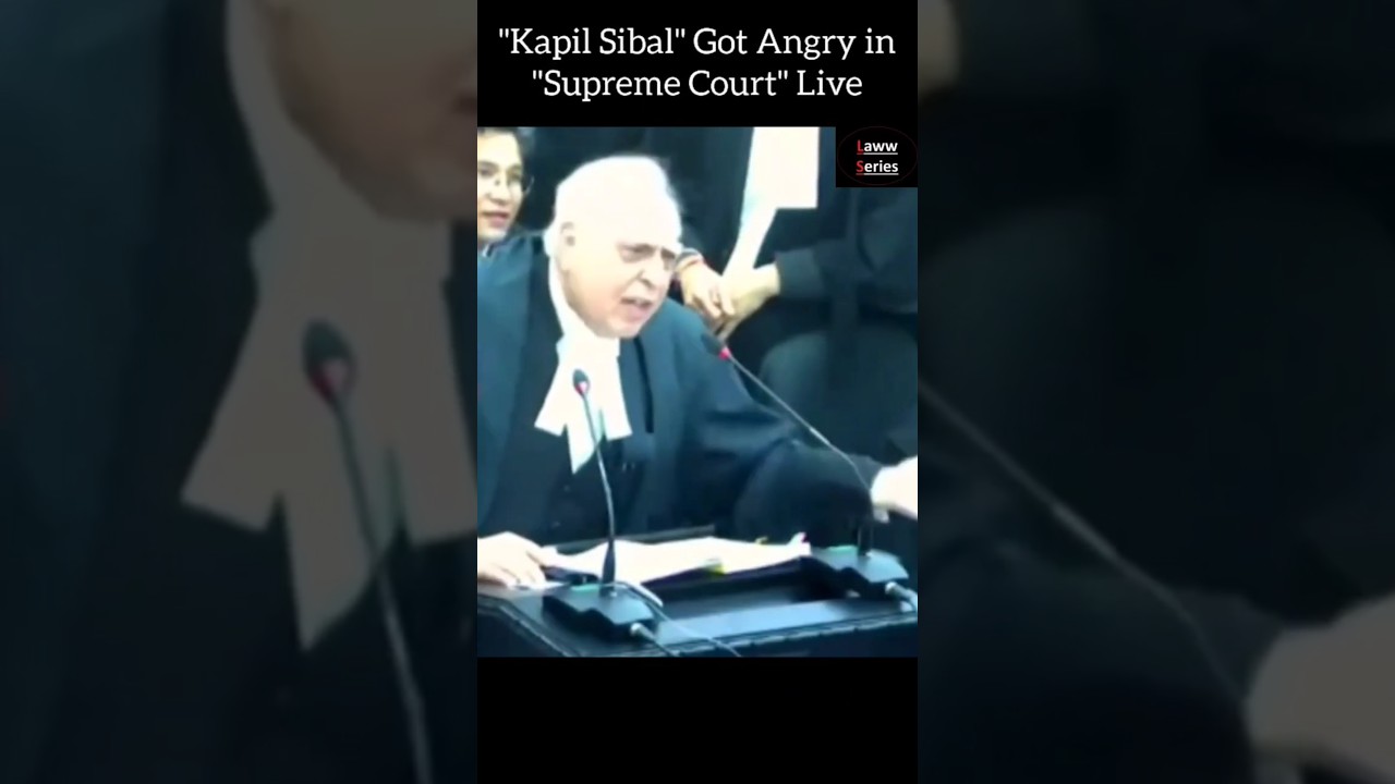 Капил Сибал вышел из себя в Верховном суде &mdash; прямая трансляция | #KapilSibal #ВерховныйСуд #CJISu...