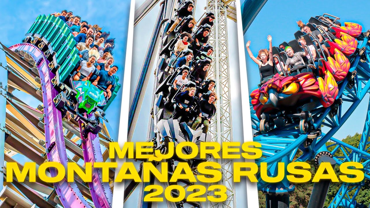 ⚠️MEJORES MONTAÑAS RUSAS DEL MUNDO 2023