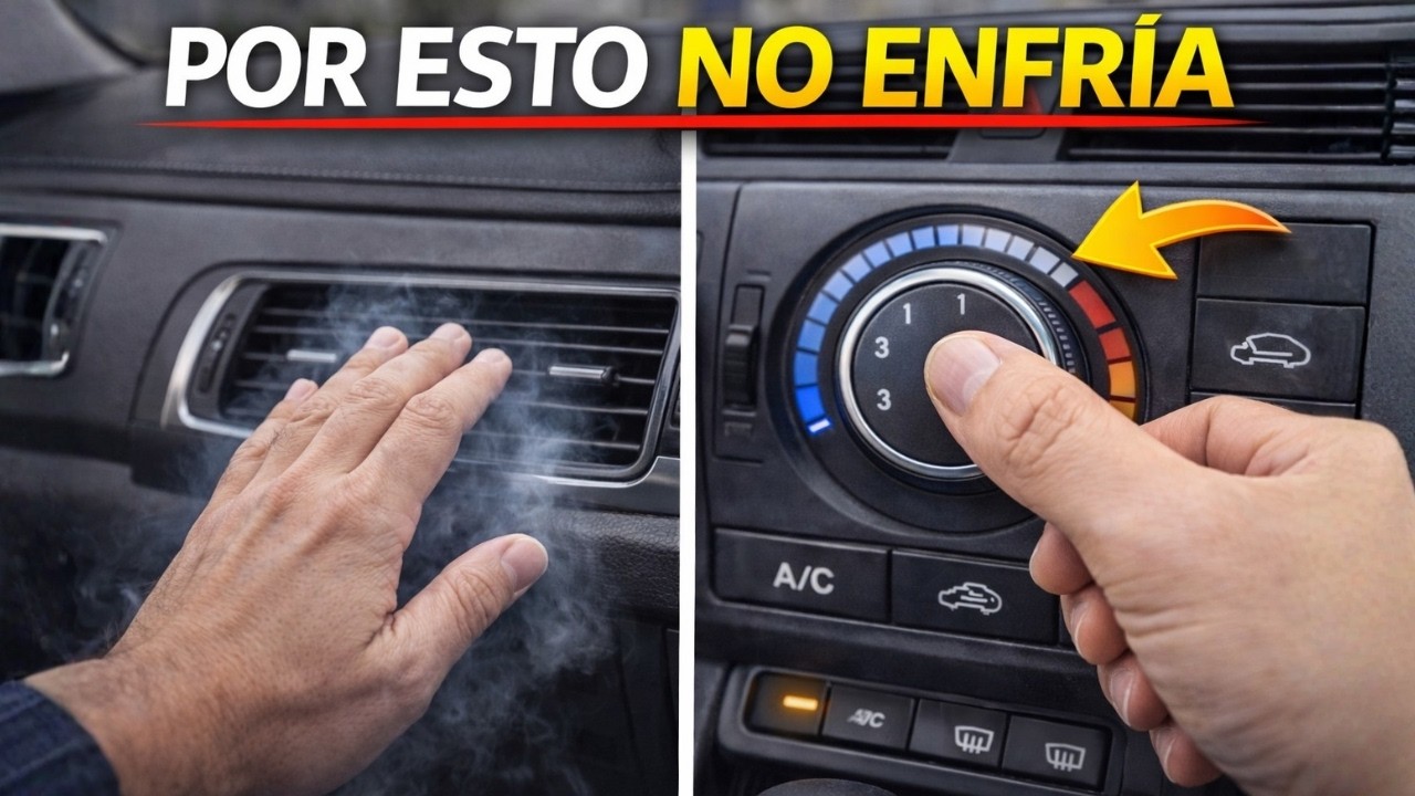 NUNCA prendas el AIRE así (Por esto deja de ENFRIAR)
