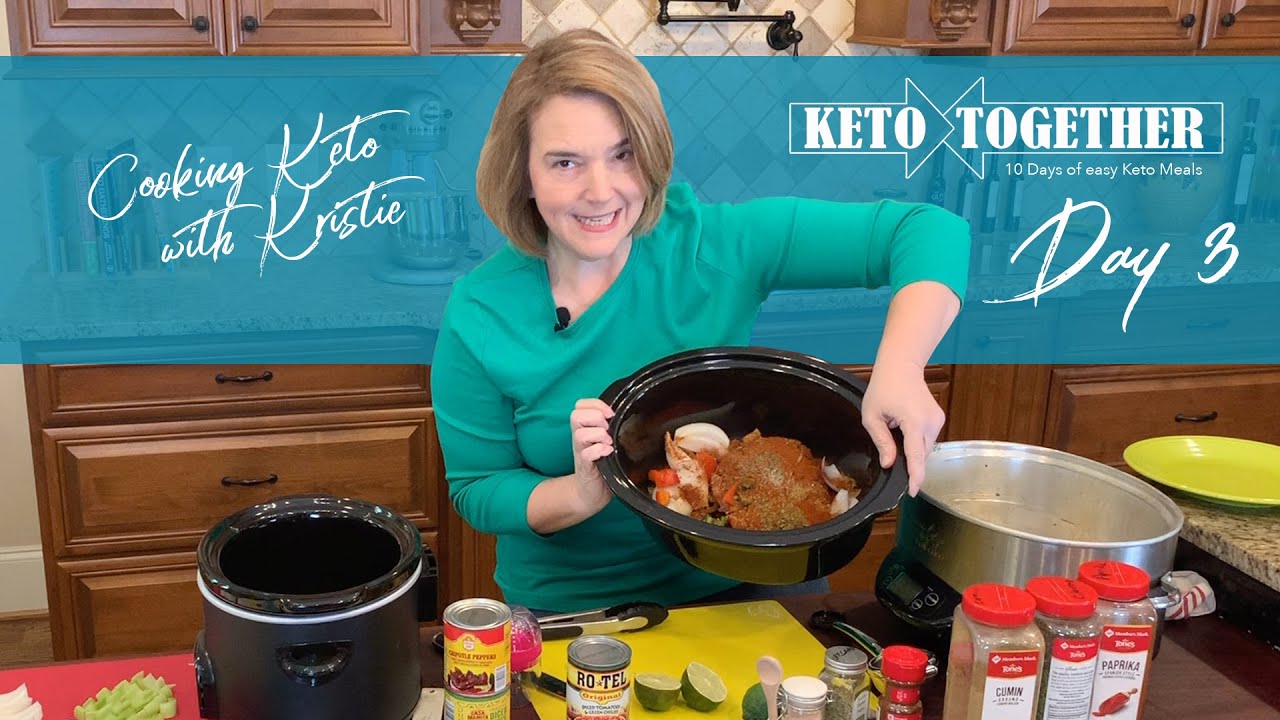 Keto Together: Day 3 - Hunk of meat and the slow cooker