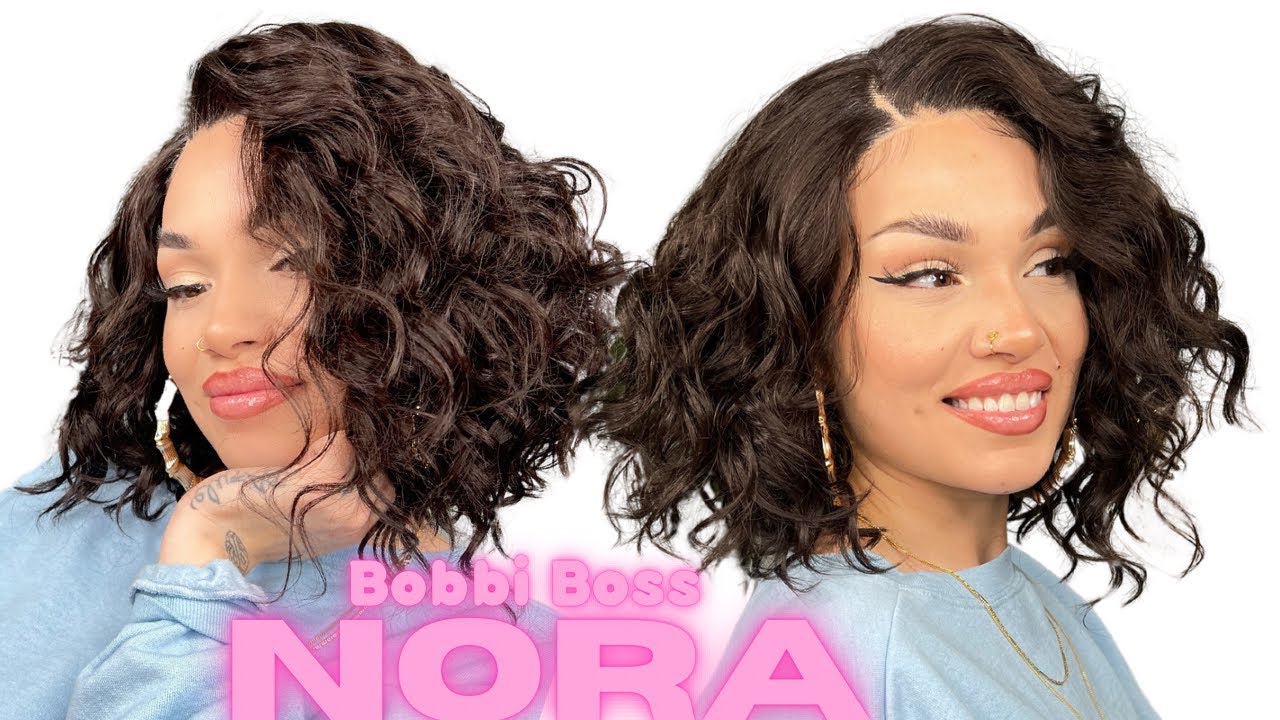 Bobbi Boss 13x4 Wig - NORA - FT Divatress.com - MLF527 Short Curly Unit