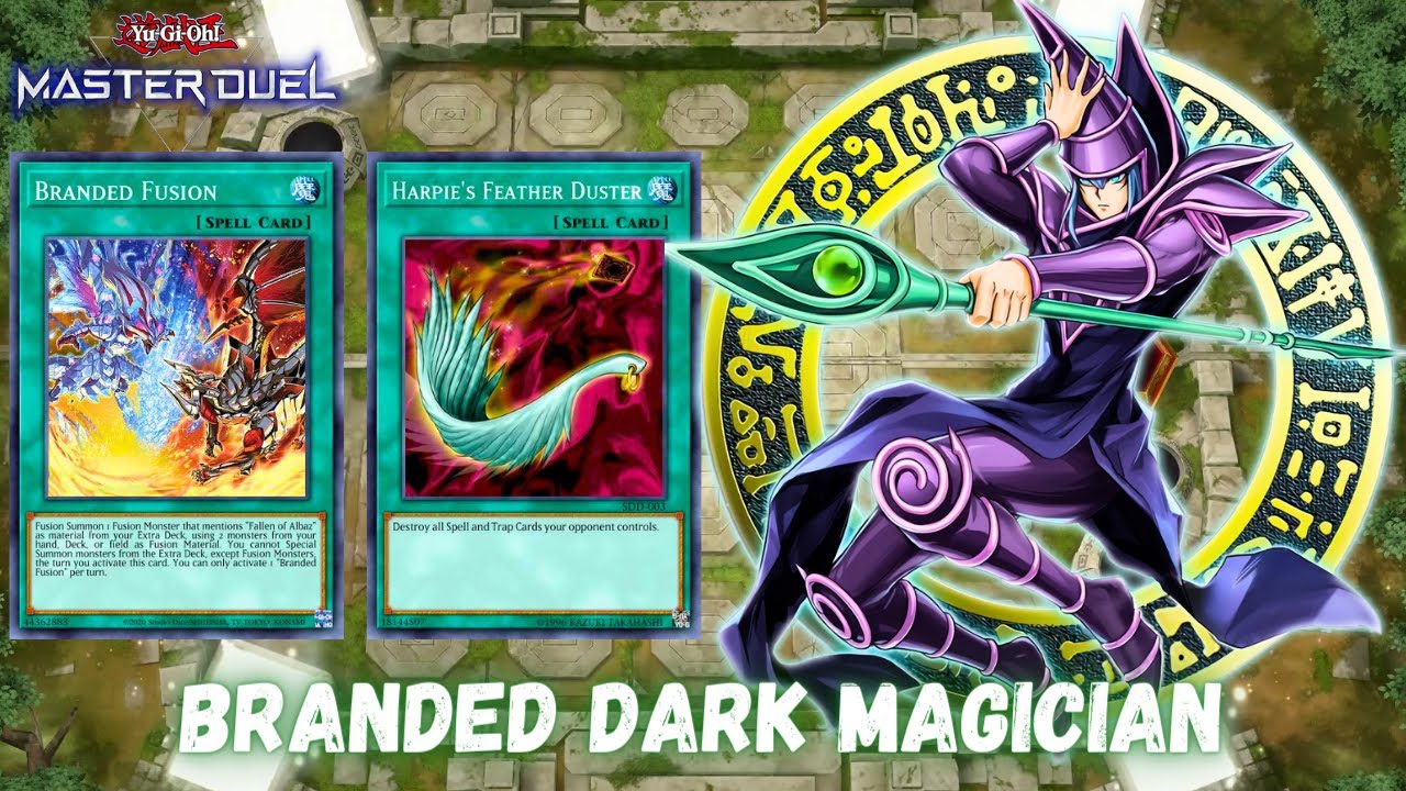 Greatest Branded Dark Magician Deck Master Duel Gameplay | YGO