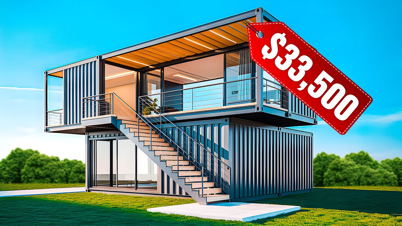 Amazon's BEST KEPT SECRET  - 11 Affordable 2 Storey Container Homes You Never Knew Existed