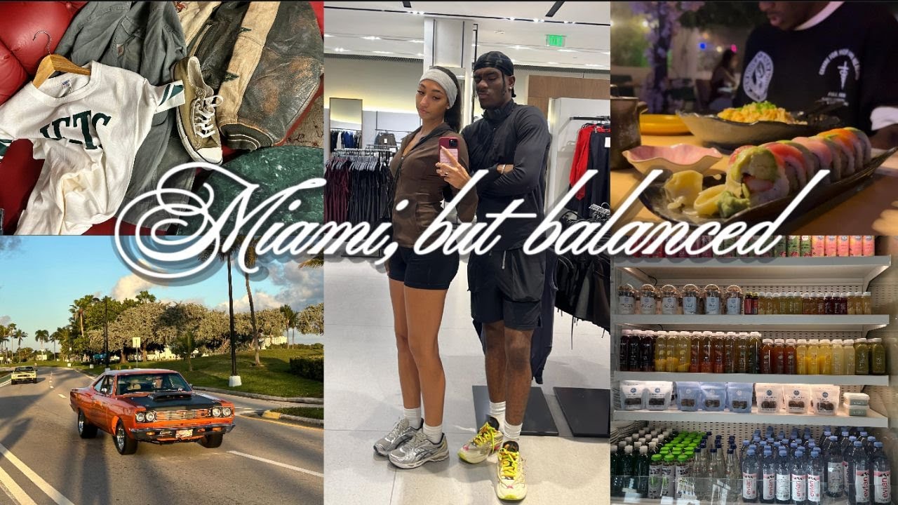 Miami, but balanced | fashion fitting, fitness, clean eating