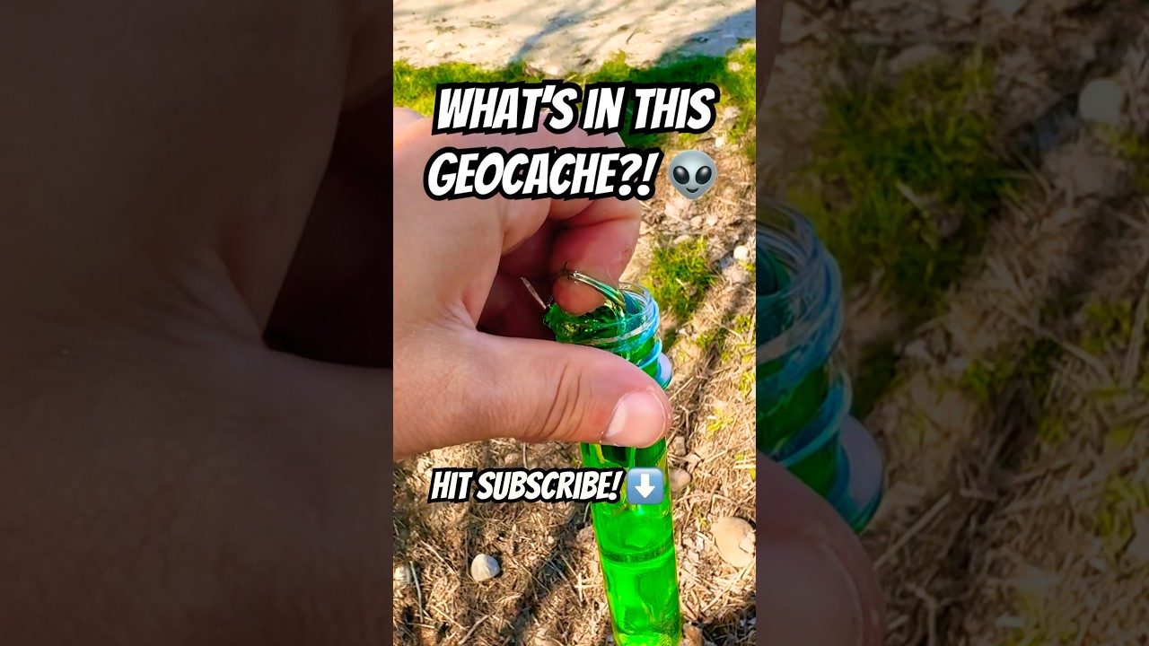 I FOUND AREA 51?! 👽 Can you BELIEVE what I found at this UFO Crash Site Geocache? 🛸