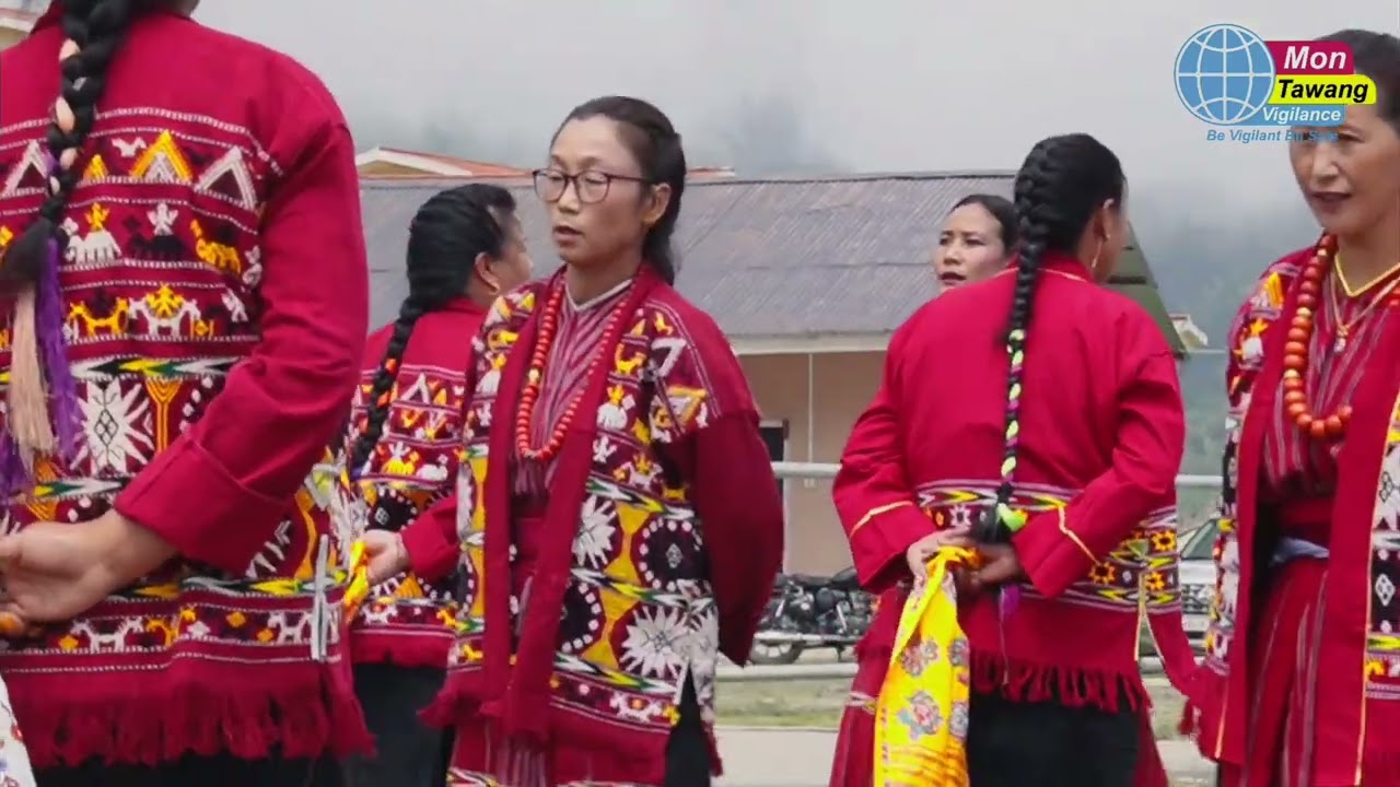 Mega Monpa Dance by Ama Tsogpa from various Self Help Groups of Tawang district.