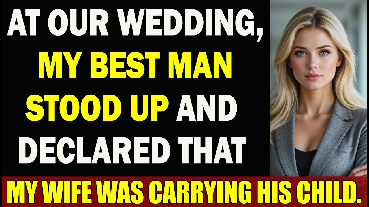 At Our Wedding, My Best Man Stood Up And Declared That My Wife Was Carrying His Child.
