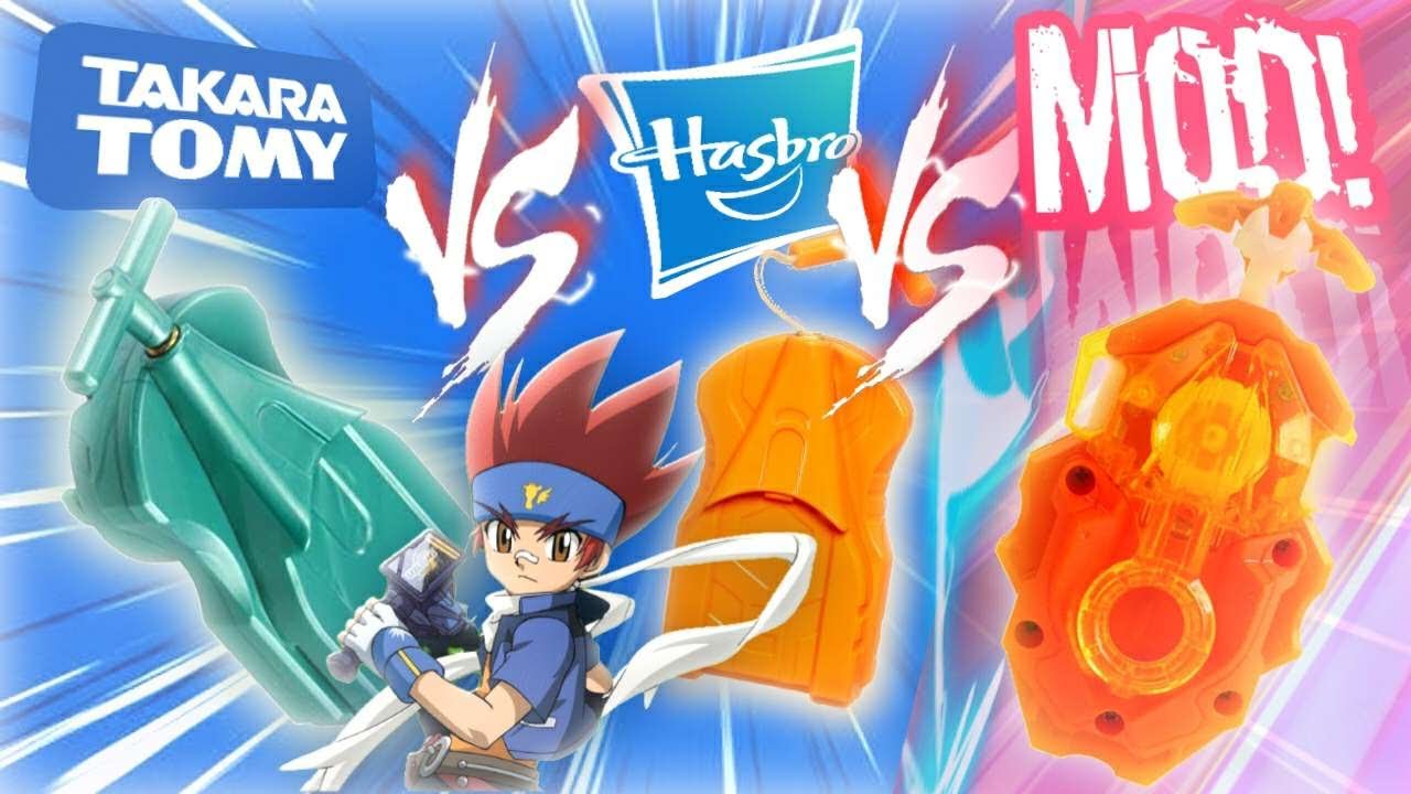 Какой лаунчер Beyblade Metal лучше? Takara Tomy vs Hasbro vs MOD Launcher!