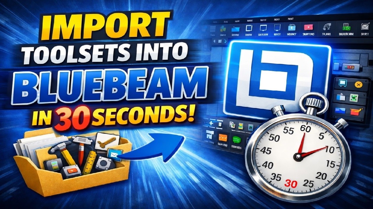How to Import Tools Into Bluebeam in 30 Seconds