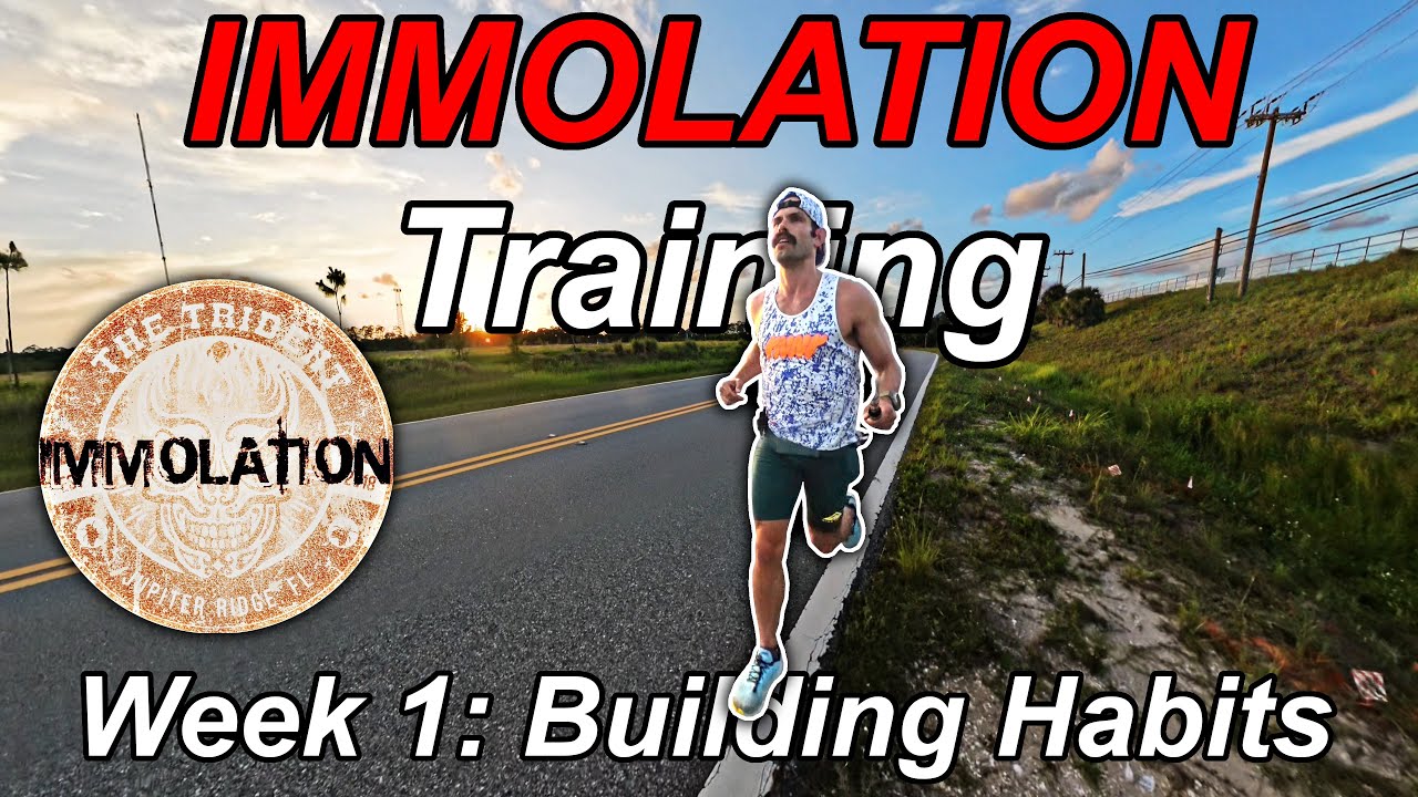 Building Habits | Immolation VLOG | Week 1
