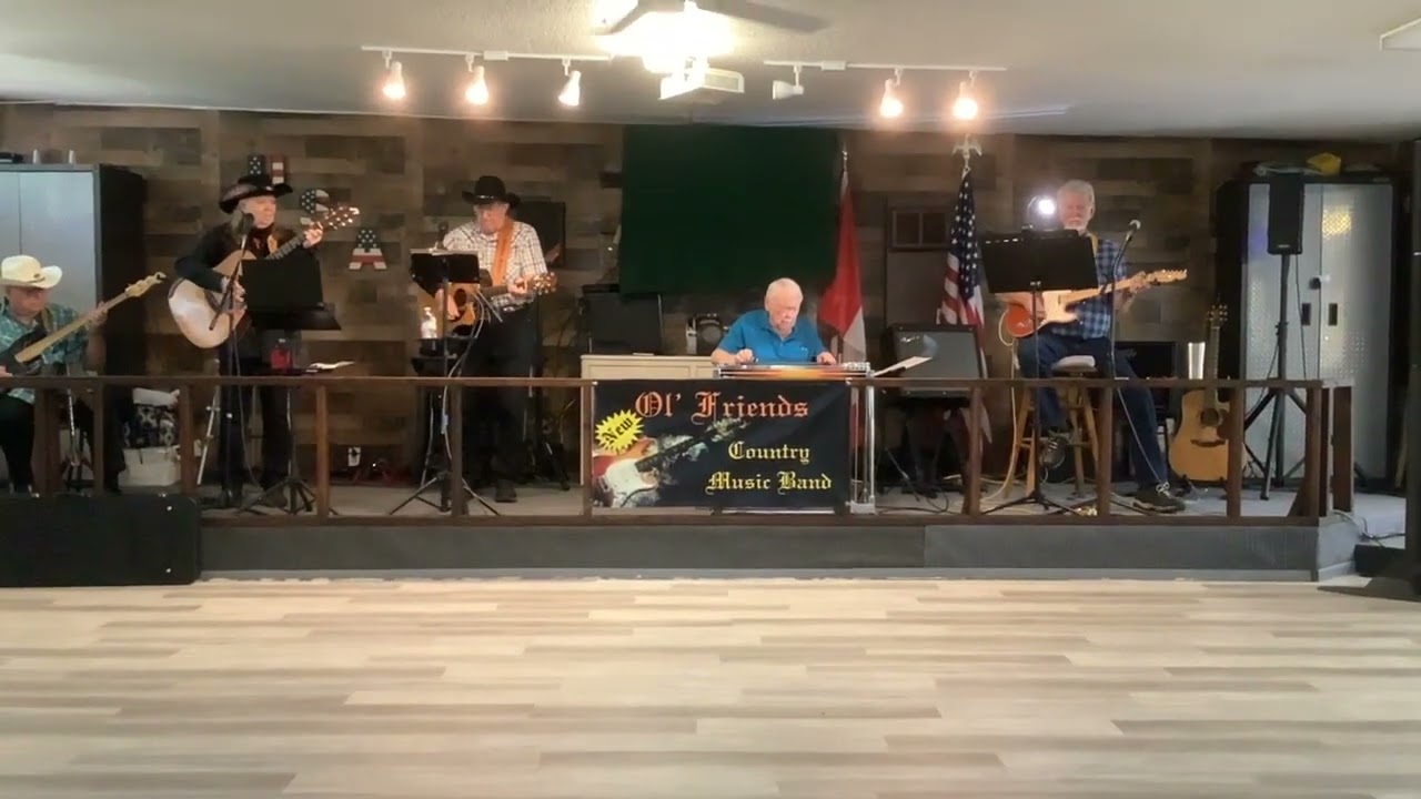 Joe playing at New OL Friends, Blue Skirt Waltz