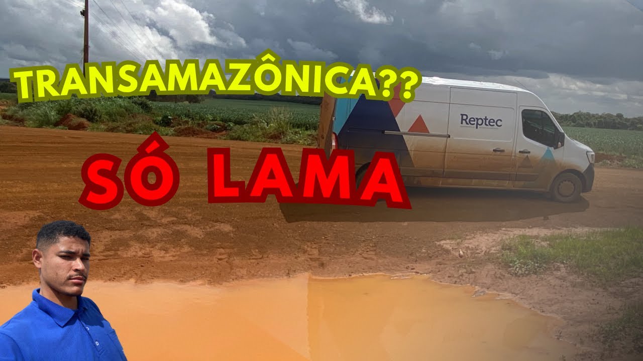 GPS ERROU FEIO E ME LEVOU PRA PIOR ESTRADA DE LAMA 😫😫