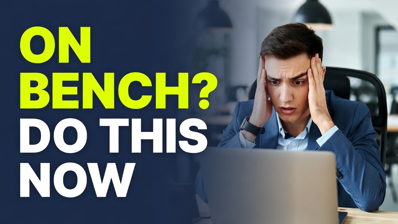 What To Do If You Are On Bench In IT Company | Bench Strategy for MNC Employees