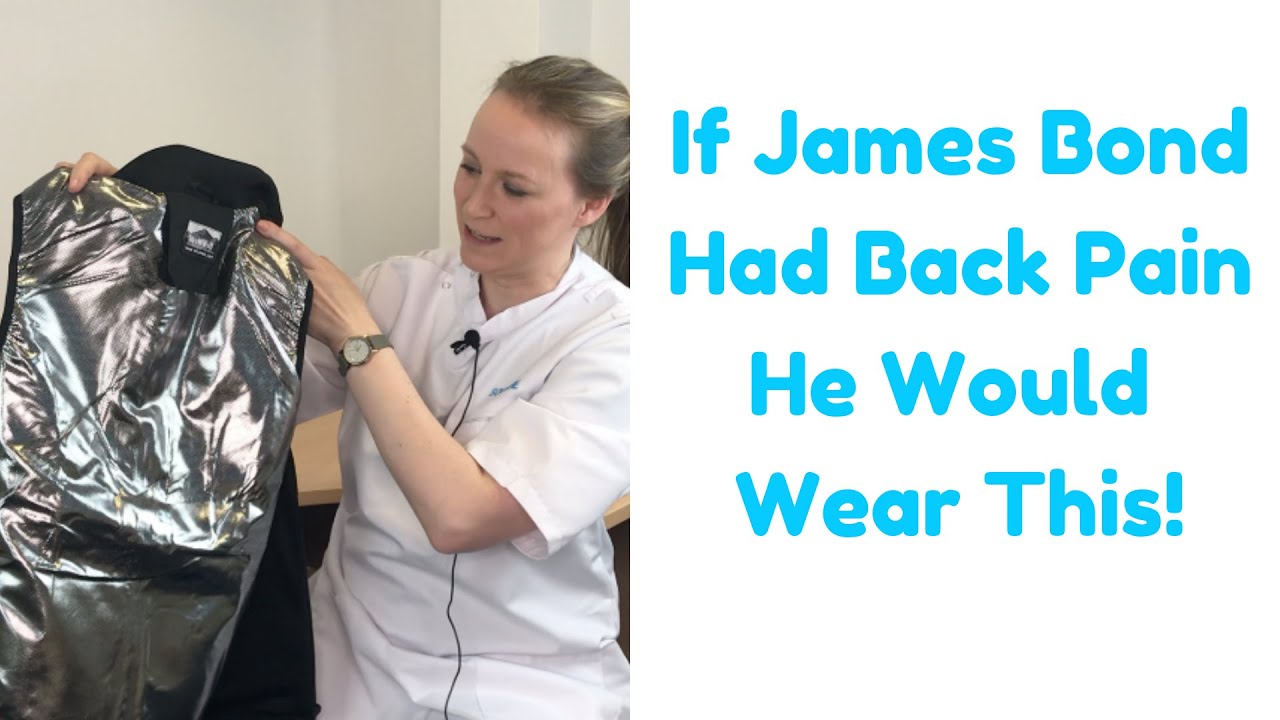 IF JAMES BOND HAD BACK PAIN HE WOULD WEAR THIS!