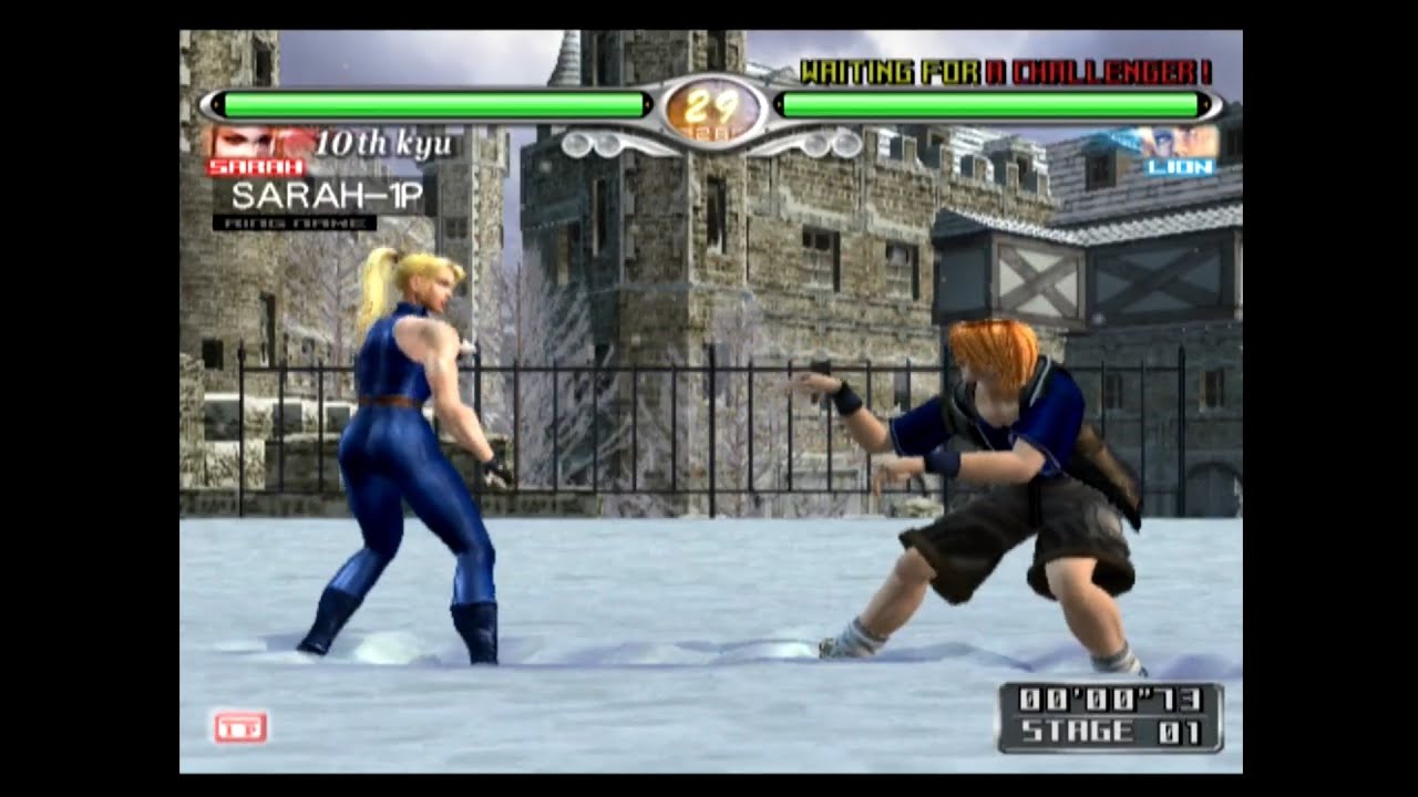 Virtua Fighter 4 -- Gameplay (PS2)
