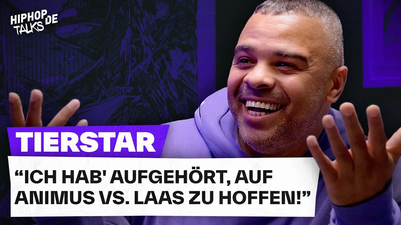 TIERSTAR über BEN SALOMO, eigene Doku, ANIMUS vs. LAAS, Thailand & Disstracks | HIPHOP.DE TALKS #45