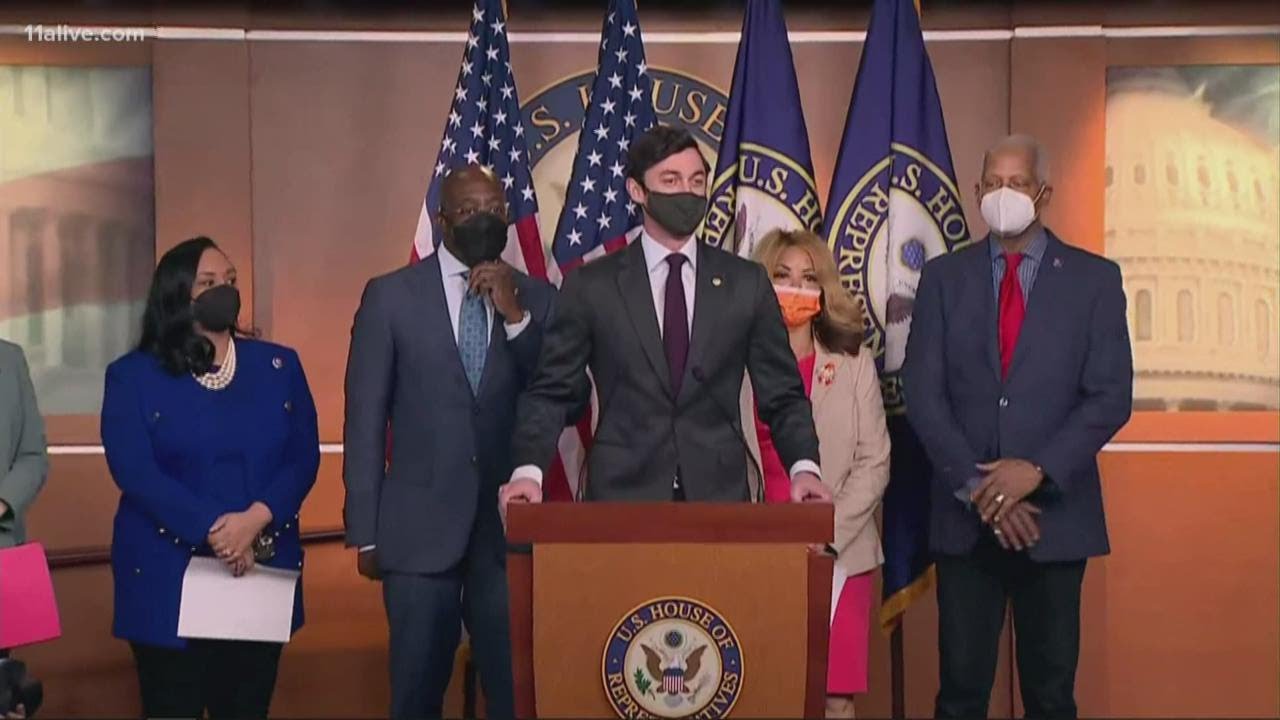 'The numbers don't lie' | Georgia Democratic Congressional leaders speak on COVID-19 relief bill