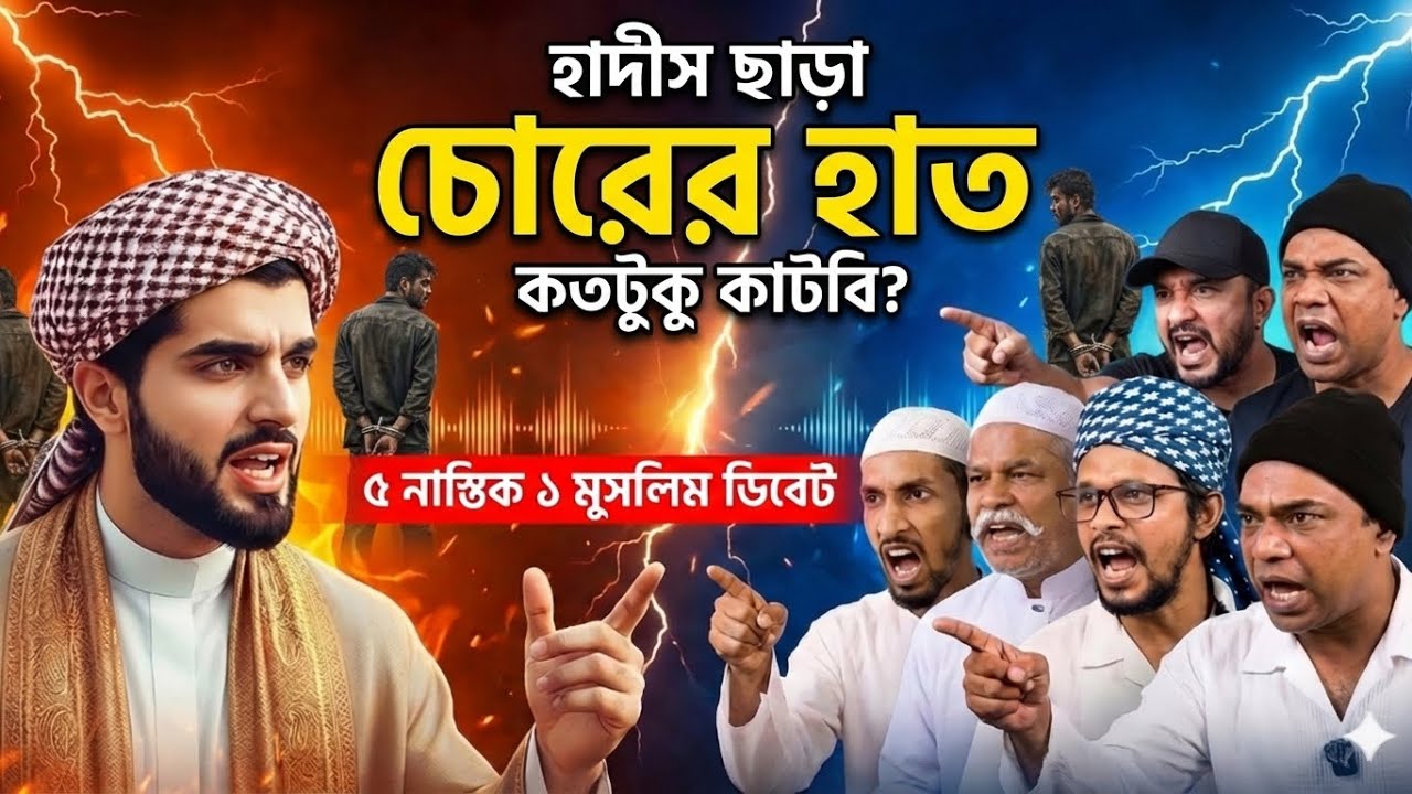 হাদীস ছাড়া চোরের হাত কতটুকু কাট*বি? 
