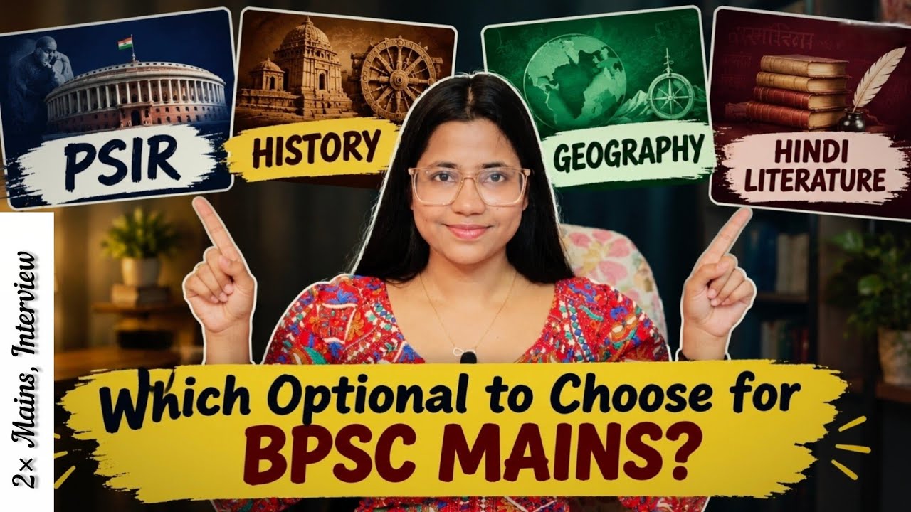 BPSC Mains Optional Subject Selection | Complete Strategy 