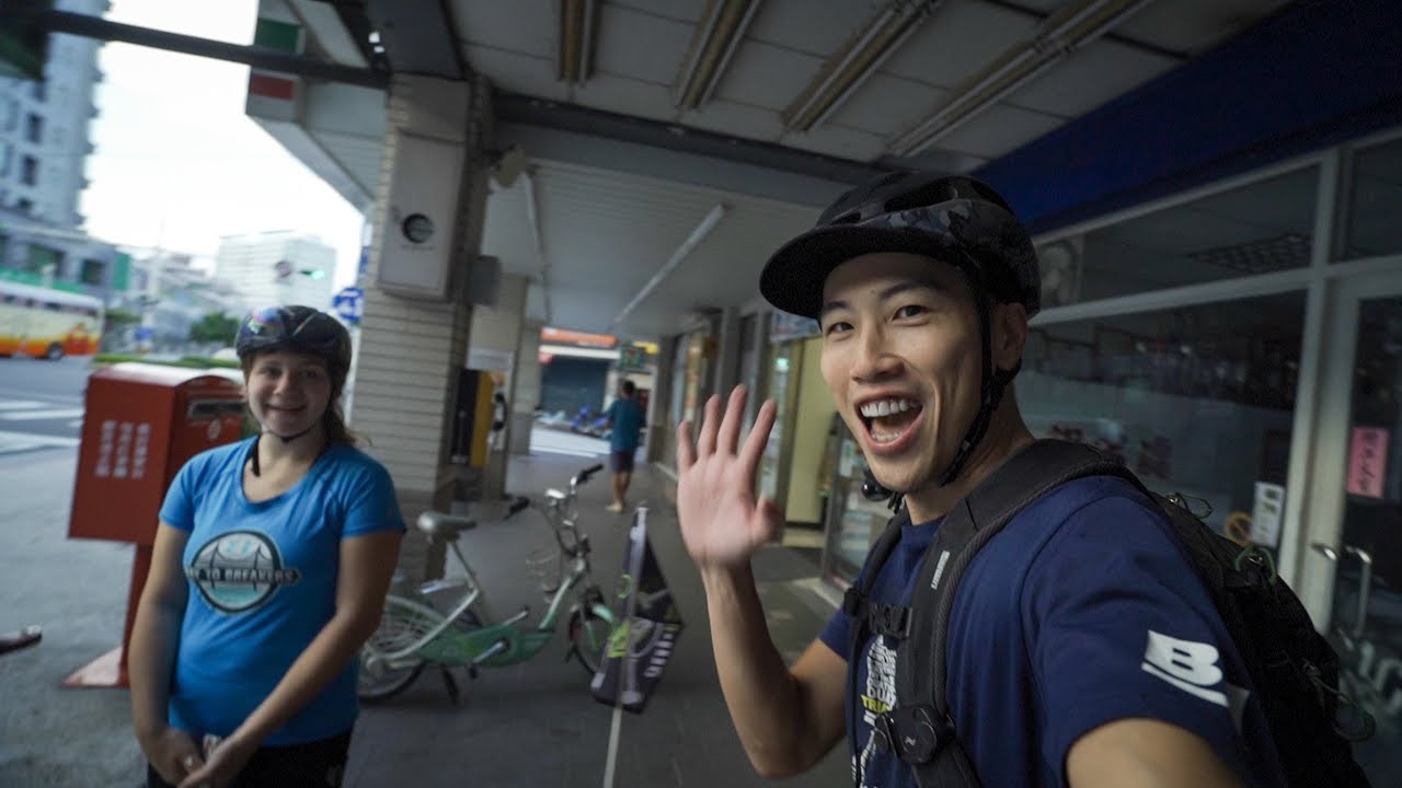 My FIRST GUEST and first cycling VLOG! (帶美國女大生騎車暢遊北海岸 富貴角 九份 金瓜石)