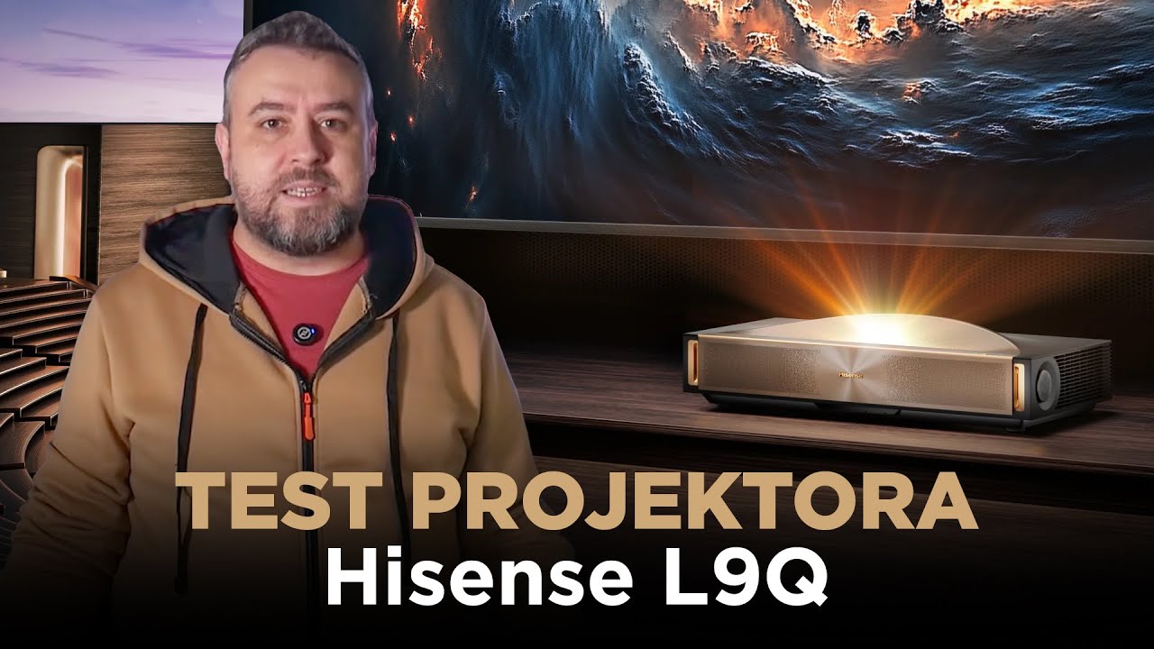 Hisense L9Q Laser TV, kończy problem wyboru: Telewizor czy Projektor?