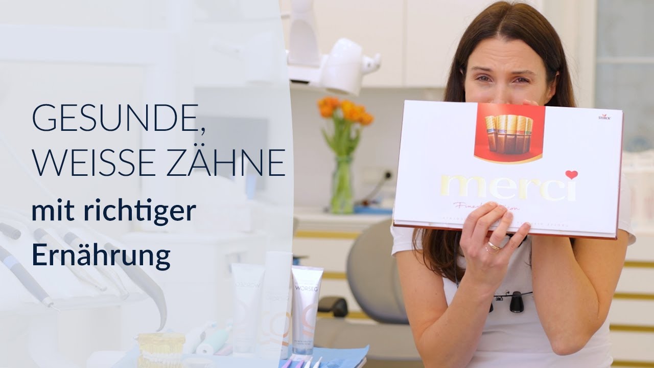 Gesunde, weiße Zähne durch richtige Ernährung! Wissen von Zahnärztin Dr. Kristina Worseg!