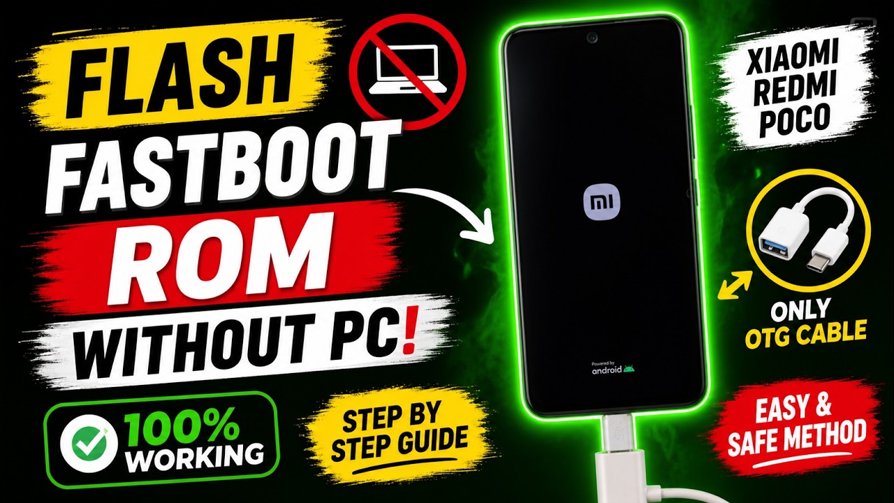 Flash Fastboot ROM Without PC? Here's How (100% Working)